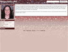 Tablet Screenshot of melissakaplanlmhc.com